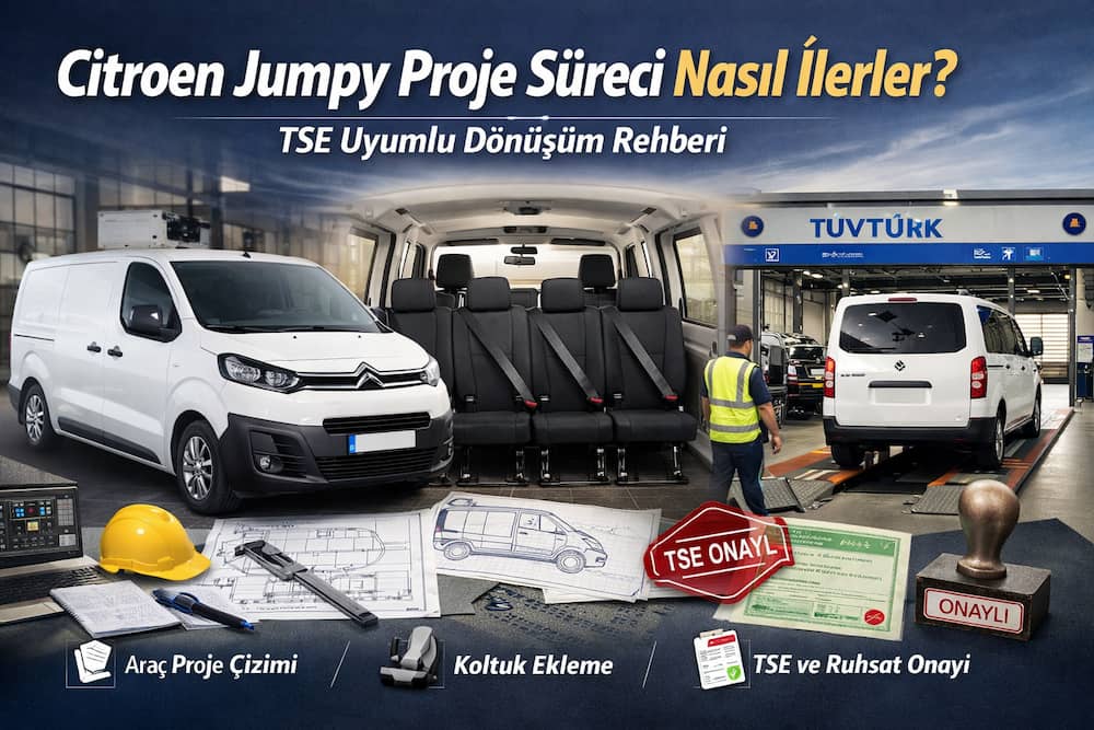 Citroen Jumpy Proje ve Dönüşüm Hizmetleri