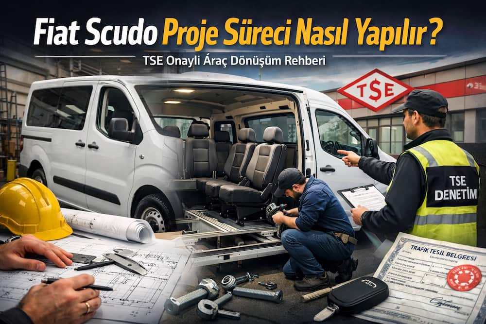 Fiat Scudo Proje ve Dönüşüm Hizmetleri