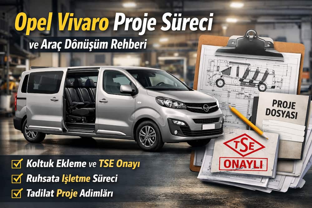Opel Vivaro Dönüşüm ve Proje Rehberi