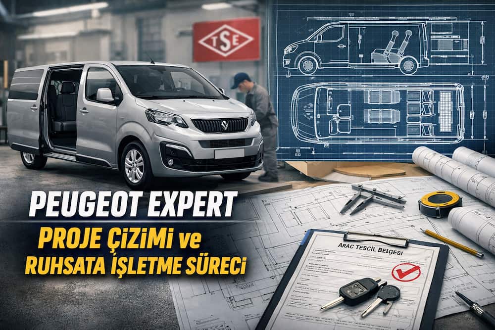 Peugeot Expert Araç Dönüşüm ve Projelendirme Rehberi